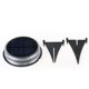 thumbnail image 2 of Luz subterránea Luces solares de suelo Luz cálida LED Luces de disco solar al aire libre IP68 Luces Meterk 1 piezas, 2 of 7