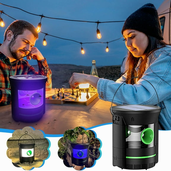Aidoshy Bug Zapper,Mosquito Zapper for Outdoor and Indoor Solar, Mosquito Lamp For Indoor And Outdoor, Night Lights Fly, IP45 Mosquito Perfect For Home, Backyard