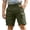 Army Green, variant on KyCheLot Boys Cargo Shorts Summer Casual School Elastic Waist Loose Sport Hiking Shorts with Pockets 5-15 Years