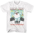 thumbnail image 1 of The Real Ghostbusters Stay Puft and Busters White T-Shirt, 1 of 2