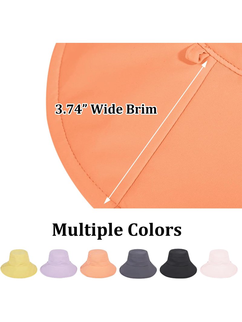 Wide Brim Sun Hats for Women Reversible Bucket Hat UV Sun  display picture 3