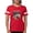Red, variant on - Power Rangers Munchin Tim Women's Football T Shirt - Womens Football Shirt