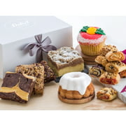 Delectable Pastry Gourmet Gift Basket with Fresh Fudge Brownies by Dulcet Gift Baskets
