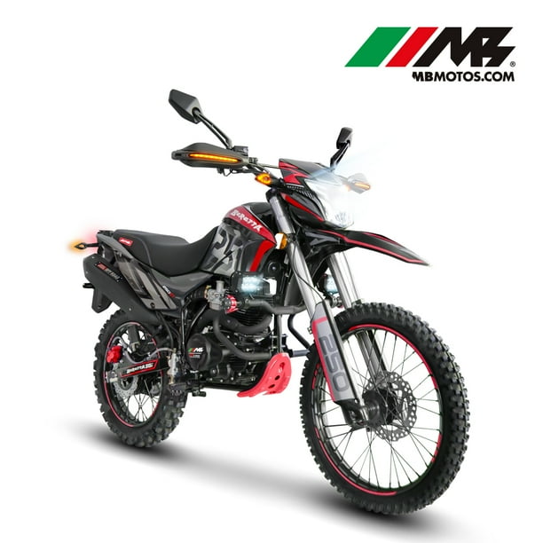 Motocicleta Doble Propósito MB Beretta 250GT Rojo 2024 MB MOTOS Mb