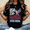 black, variant on UniSex Cotton Graphic T-Shirt Celebrate 250 Years Of US Independence Vintage USA Flag Heart Patriotic Short Sleeve Tee