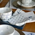 thumbnail image 2 of Beach Chic Anchor Napkins, 3 Packs of 20, 2 Ply Paper, 6.75 inches Blue and White Nautical Patterns, 2 of 6
