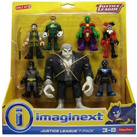 Fisher Price Imaginext Justice League 7-Pac with Exclusive Solomon Grundy DC