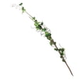 thumbnail image 1 of Sugared Fruit Decorative Green Silk Floral Craft Spray with Glitter Accents 33", 1 of 2