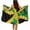 Jamaican Flag Coconut Tree, variant on Yuyamidu Corgi Dog Shower Wrap for Women Floral Bath Wrap with Pocket Cozy Bath Body Towel Wrap Breathable Bath Towels Blue Knee Length Spa Shower Wrap Robe Size XL
