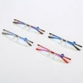 thumbnail image 1 of Gafas de lectura antiazules sin marco de metal, exquisitas y ultraligeras, con diafragma, 1 of 5