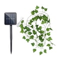 thumbnail image 7 of 6.6ft 20 LED Solar String Lights, Outdoor Garden Artificial Ivy Green Leaf Garland String for Garden Courtyard Holiday Christmas Decoration, 7 of 7