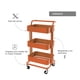 thumbnail image 4 of Carrito de Almacenamiento ilios innova Organizador Rojo 41x30x78 cm, 4 of 9