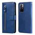 thumbnail image 1 of Estuche de Cuero PU con Cierre para Xiaomi Poco m4 pro 5G , Funda Protectora con Billetera y Correa, 1 of 5