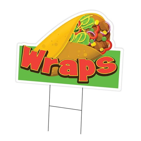 SignMission C-DC-1824-Wraps19 18 x 24 in. Yard Sign & Stake - Wraps