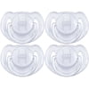(2 pack) (2 Pack) Philips Avent Orthodontic Transulcent Pacifier, 0-6 Months - 2 Counts