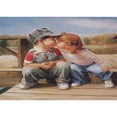 thumbnail image 1 of Taladro diamante pintura (DF3897) 5D DIY completo niños beso punto de cruz bordado mosaico 45x60cm Hugtrwg Para estrenar, 1 of 1
