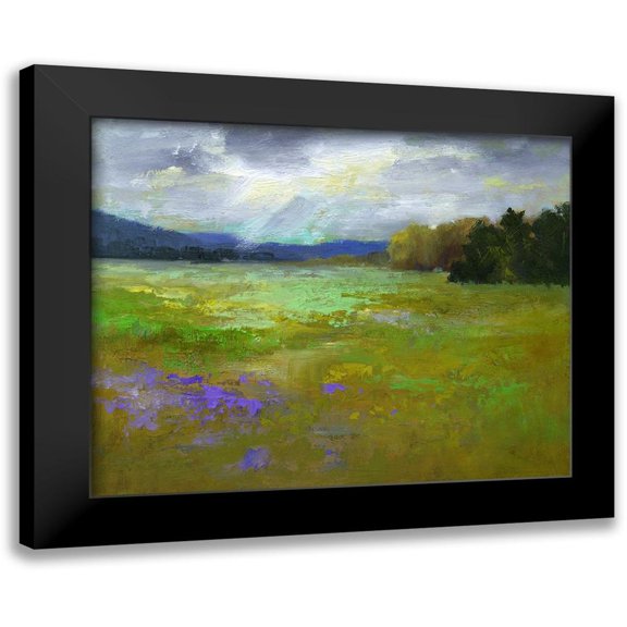 Finch, Sheila 14x12 Black Modern Framed Museum Art Print Titled - Springtime