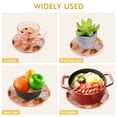 thumbnail image 5 of Strawberries Oranges Daisy Flowers Trivet Mats Pot Holders Cotton Woven Non-Slip Heat Resistant for Hot Pots Pans Pats for Cooking Baking Set of 2, 5 of 7