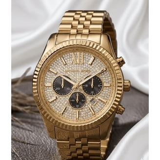 Michael Kors Men's Classic Gold Dial Watch - MK8077 - Walmart.com