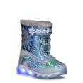thumbnail image 7 of Frozen Toddler Girl Light Up Winter Snow Boots, Sizes 7-12, 7 of 7
