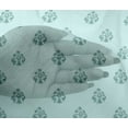 thumbnail image 4 of oneOone Viscose Chiffon Fabric Floral Block Printed Fabric 1 Yard 42 Inch Wide, 4 of 4