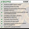 thumbnail image 3 of BioAg VAM Endo-Mix 7-Blend Granular Mycorrhizal Root & Soil Inoculant Promotes Transplant Success, Plant Root Growth, and Seed Germination for Lawn, Hemp, Vegetables, Fruits, Flowers 1 kg, 3 of 6