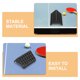 thumbnail image 2 of ColoMX 4pcs Desk Guarder de esquina Ping-pong Desk Wrap Table Mesa de tenis de tenis Guardia de mesa de envoltura de la esquina, 2 of 7
