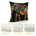 thumbnail image 4 of Creowell  Mandala Floral Elephant Throw Pillow Case Cushion Cover Home Office Decorative for Sofa Living Room Square Multi-Size, 4 of 5