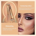 thumbnail image 5 of Liquid Contour Beauty Wand, Highlighter Bronzer Stick With Cushion Applicator Long Lasting Face Illuminator Stick, 5 of 5