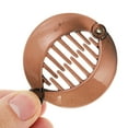 thumbnail image 5 of Unique Bargains 1 Pc Elegant Round Fish Shape Hair Clips Hairdo Clip Brown, 5 of 5