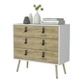 thumbnail image 6 of Newboti Furniture Kimball 3-drawer Dresser, Modern Chic Storage with Wooden Legs 48170, 6 of 7