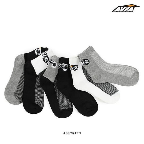 Avia Avia Men's Socks 6 Pack of Assorted Styles (Size 1013