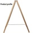 thumbnail image 3 of Tableau Noir en Bois Autoportant à Cadre Double Face pour Table de Chevet, 3 of 4