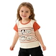 thumbnail image 2 of Asxite Toddler Tshirt Print Short Sleeve Crew Neck Casual Breathable Summer Tops 6M-6Y, 2 of 6