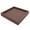 Coffee, variant on Gongc Plant Saucer Plastic Tray Square for Indoor/Outdoor Pot (Coffee, 20x20cm)