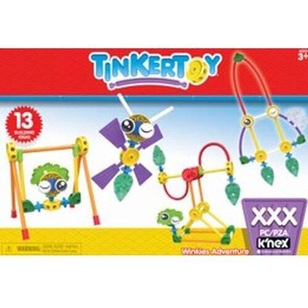 tinkertoy adventures building set
