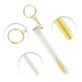 thumbnail image 3 of Unique Bargains 1 Pc Durable Eyelash Brush for Vacation Yellow Plastic Nylon, 3 of 5