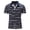 A-Navy75, variant on JAJAHO Cotton Polo Shirts For Men Summer Striped Short Sleeve Golf Tennis Shirts Moisture Wicking Casual Sports Versatile Tops