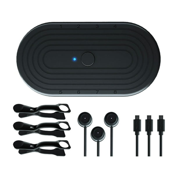 Dispositivo de pantalla táctil con clicker continuo y conector inteligente para pedidos al contado 1 Dispositivo 3 Clicker