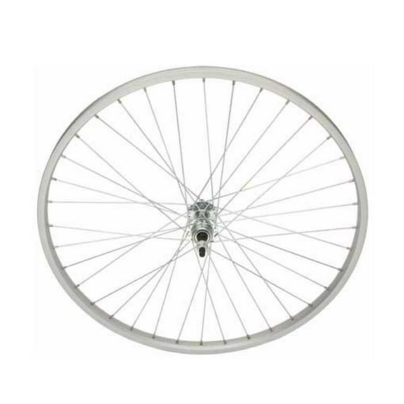 24" x 1 3/8" Alloy/Steel Free Wheel 14G Chrome. Bicycle wheel, bike wheel, Lowrider bike wheel, lowrider bicycle wheel, chopper