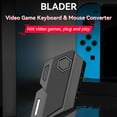 thumbnail image 4 of Convertidor de ratón para teclado conexión por cable de teclado para juegos silenciosa y rápida para consola de juegos Anggrek Otros, 4 of 8