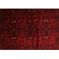 thumbnail image 1 of Ahgly Company Indoor Rectangle Abstract Red Contemporary Area Rugs, 3' x 5', 1 of 4