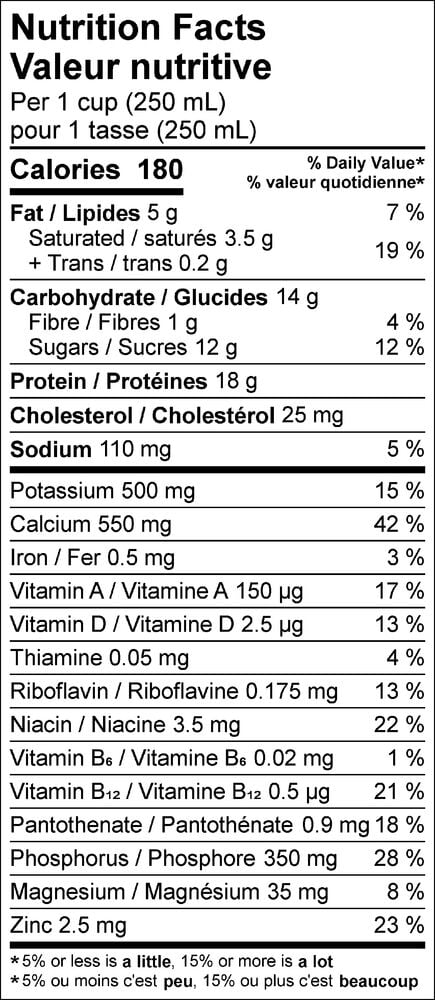 Dairyalnd Breuvage 18 g de protéines 2 % au chocolat 1.89L
