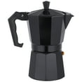 thumbnail image 4 of Stovetop Espresso Maker 300ml Aluminum Coffee Pot Brewer 6 Cup Black, 4 of 7