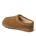 thumbnail image 2 of Dearfoams Women's Doreen Genuine Suede Clog Slipper With Embroidery, 2 of 6