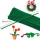 thumbnail image 2 of 200 Uds. Palos giratorios para manualidades verdes, palitos giratorios para manualidades navideñas de 30cm de largo, palitos de chenilla DIY de 6mm, decoraciones navideñas, 2 of 4