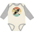 thumbnail image 3 of Inktastic Kayaking Retro Kayak Boating Boys or Girls Long Sleeve Baby Bodysuit, 3 of 5
