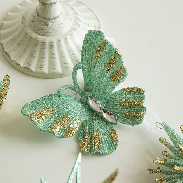 Decoraciones de Halloween, adornos de Halloween, regalos de Halloween, decoraciones navideñas, árboles de Navidad, colgantes verdes, decoraciones colgantes, adornos colgantes