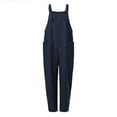 thumbnail image 4 of Pants for Women,Clearance Women's Plus Size Womens Plus Size Overalls Casual Loose Dungarees Romper Baggy Playsuit Jumpsuit Loose Causal Pants, 4 of 8