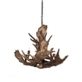 thumbnail image 5 of Meyda Tiffany 200438 Antlers 10 Light 33" Wide Antler Candle Style Chandelier - Copper, 5 of 6